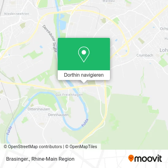 Brasinger. Karte