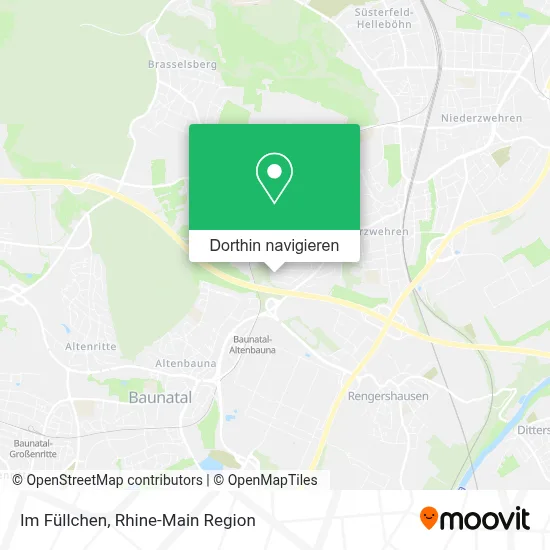 Im Füllchen Karte