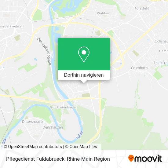 Pflegedienst Fuldabrueck Karte