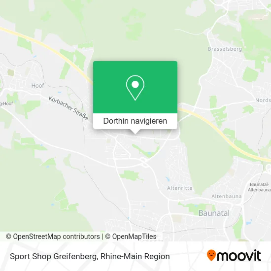 Sport Shop Greifenberg Karte