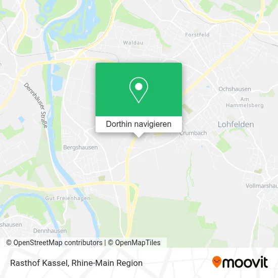 Rasthof Kassel Karte
