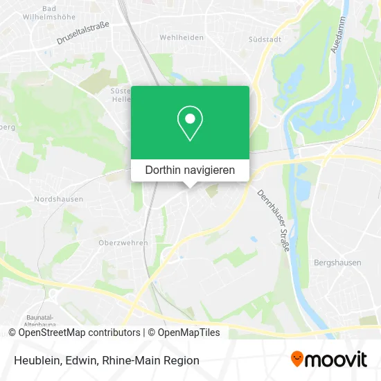 Heublein, Edwin Karte