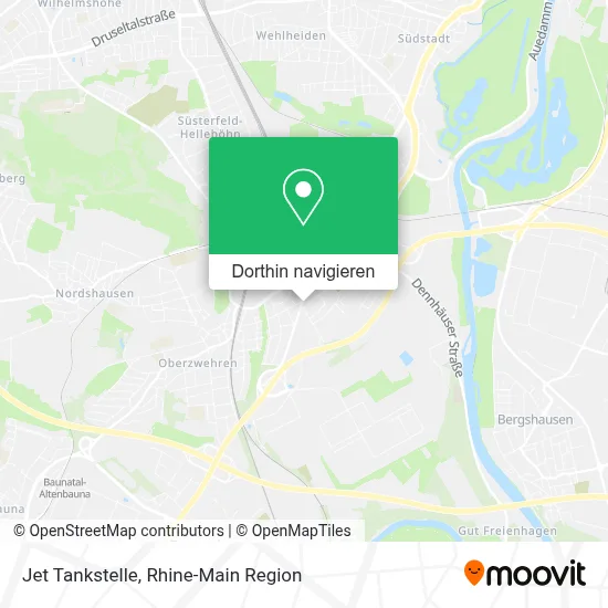 Jet Tankstelle Karte