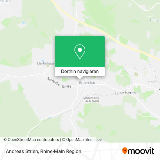 Andreas Strien Karte