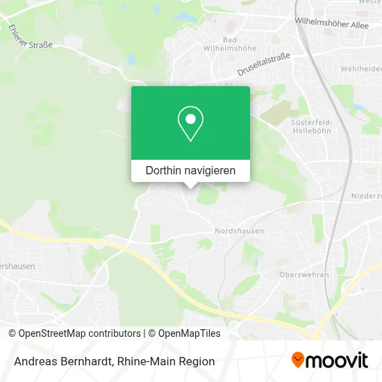 Andreas Bernhardt Karte