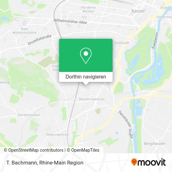 T. Bachmann Karte