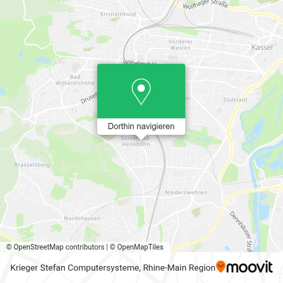 Krieger Stefan Computersysteme Karte