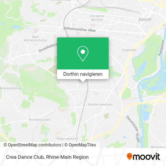 Crea Dance Club Karte