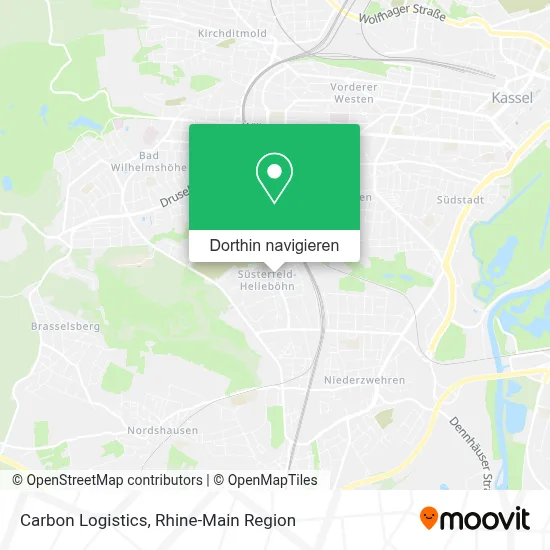 Carbon Logistics Karte