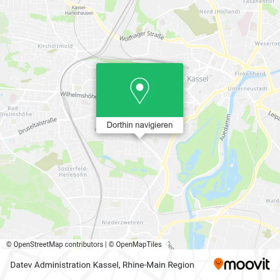 Datev Administration Kassel Karte