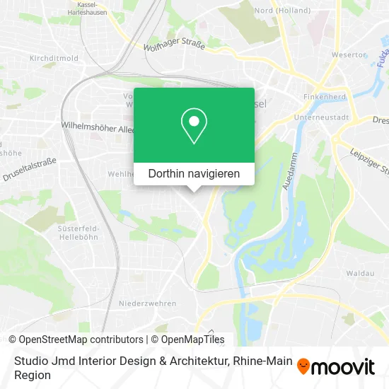 Studio Jmd Interior Design & Architektur Karte