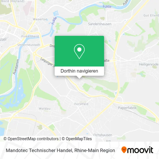 Mandotec Technischer Handel Karte