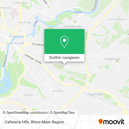 Cafeteria Hlfs Karte