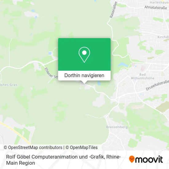 Rolf Göbel Computeranimation und -Grafik Karte