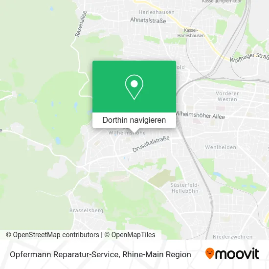 Opfermann Reparatur-Service Karte