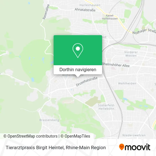 Tierarztpraxis Birgit Heintel Karte