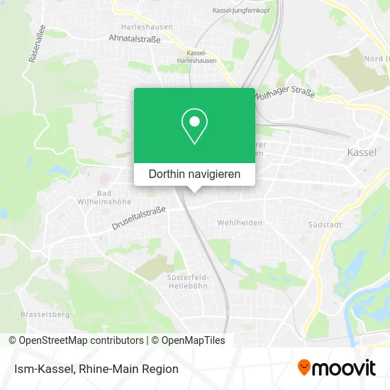 Ism-Kassel Karte