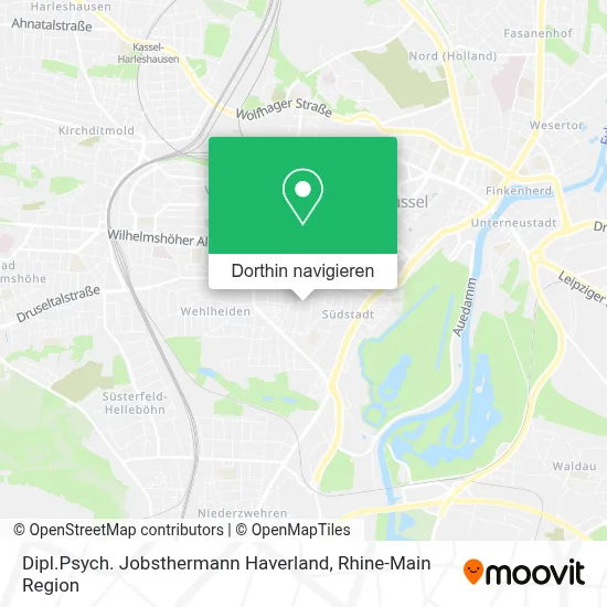 Dipl.Psych. Jobsthermann Haverland Karte