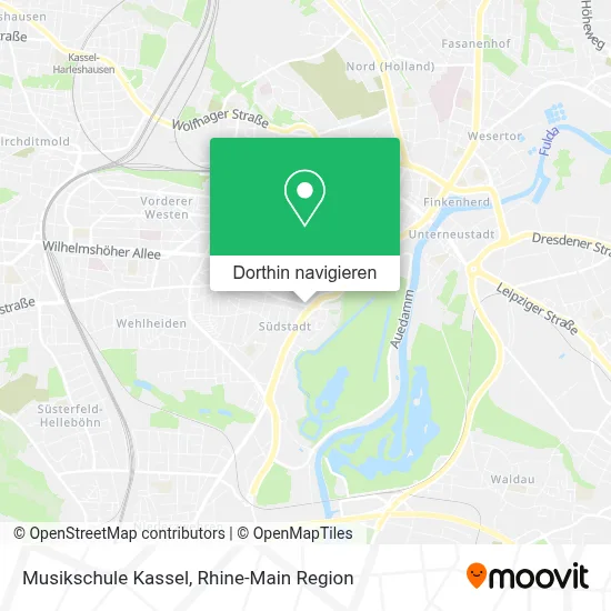 Musikschule Kassel Karte