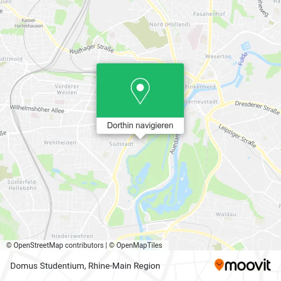 Domus Studentium Karte