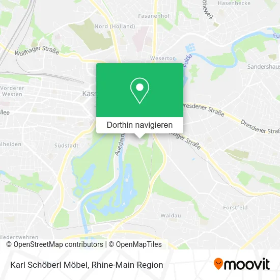 Karl Schöberl Möbel Karte