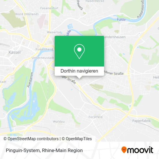 Pinguin-System Karte