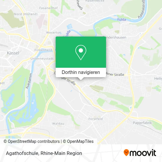 Agathofschule Karte