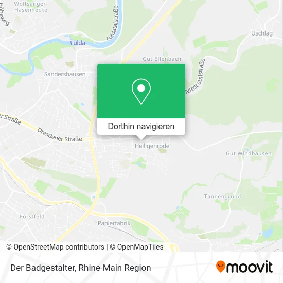 Der Badgestalter Karte