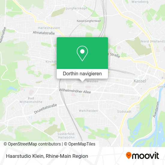 Haarstudio Klein Karte