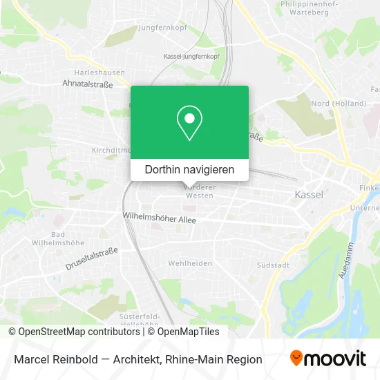 Marcel Reinbold — Architekt Karte