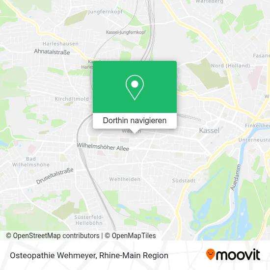 Osteopathie Wehmeyer Karte