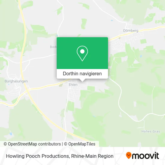 Howling Pooch Productions Karte