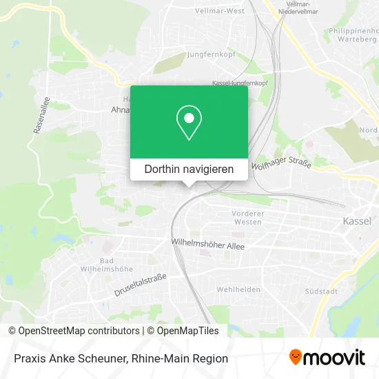 Praxis Anke Scheuner Karte