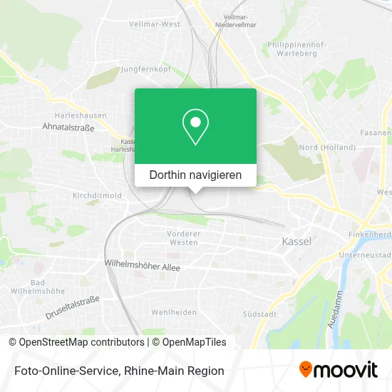 Foto-Online-Service Karte