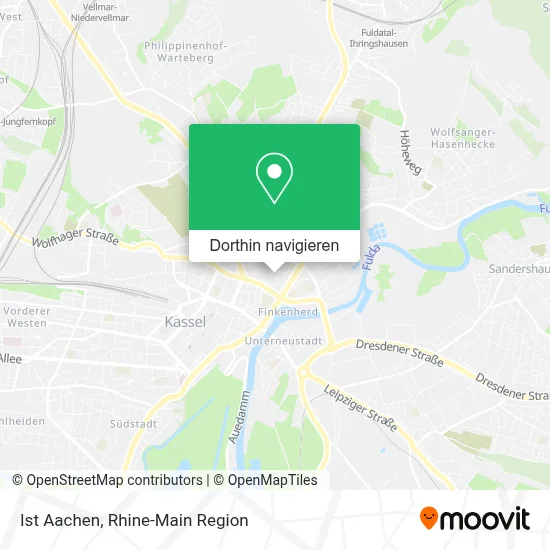 Ist Aachen Karte