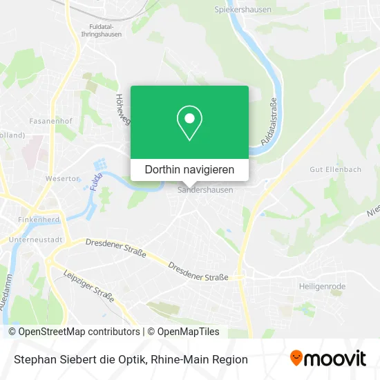 Stephan Siebert die Optik Karte