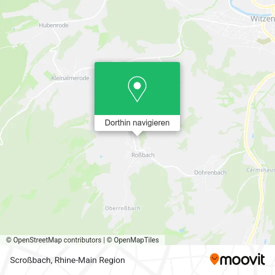 Scroßbach Karte