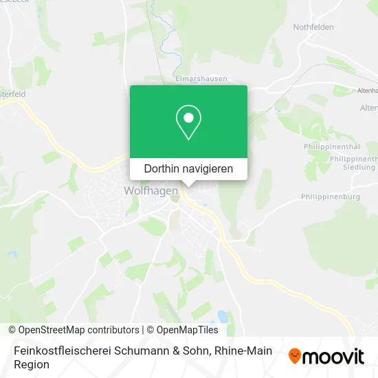 Feinkostfleischerei Schumann & Sohn Karte