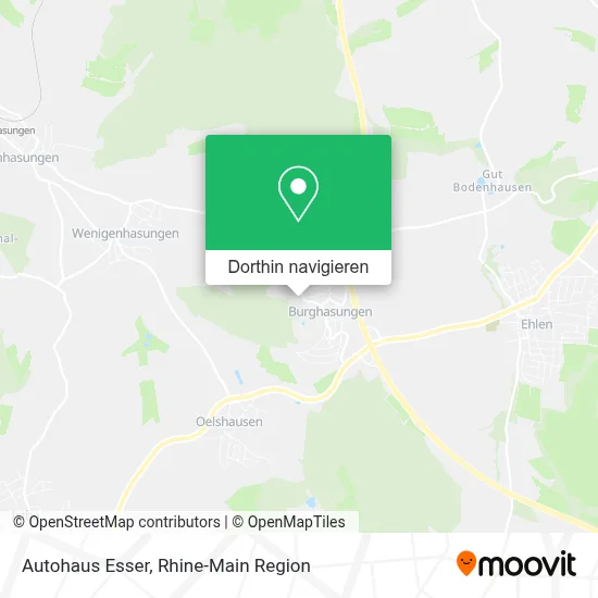 Autohaus Esser Karte