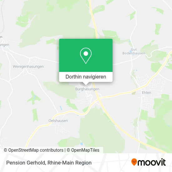 Pension Gerhold Karte
