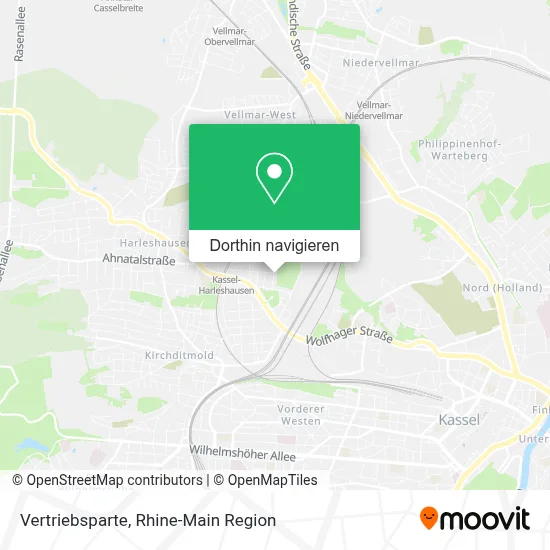 Vertriebsparte Karte