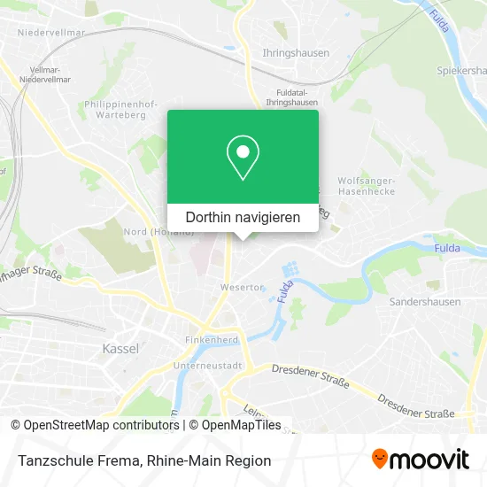 Tanzschule Frema Karte