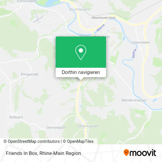 Friends in Box Karte