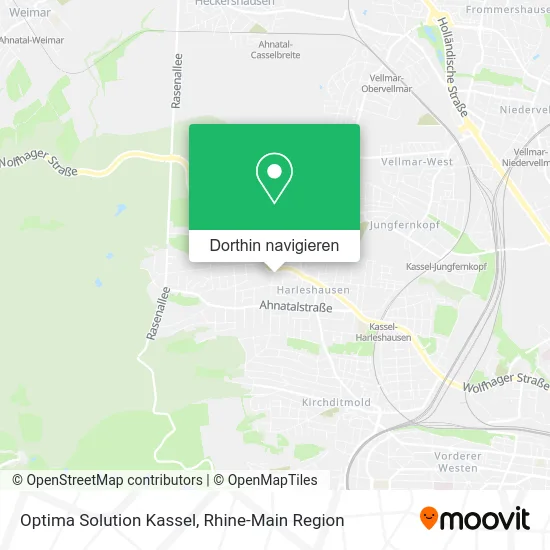 Optima Solution Kassel Karte