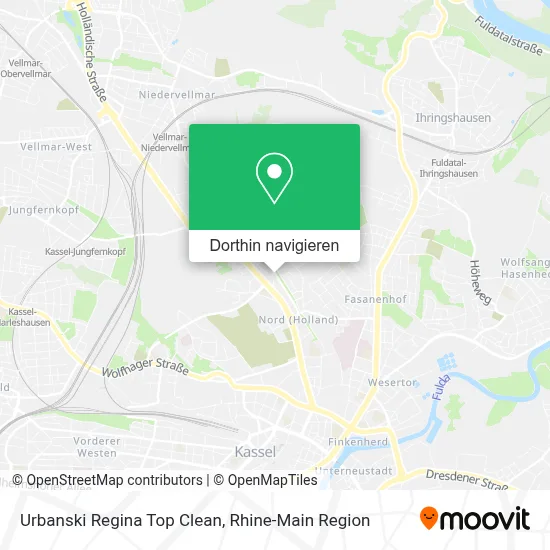 Urbanski Regina Top Clean Karte