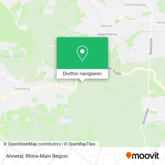 Ahnetal Karte