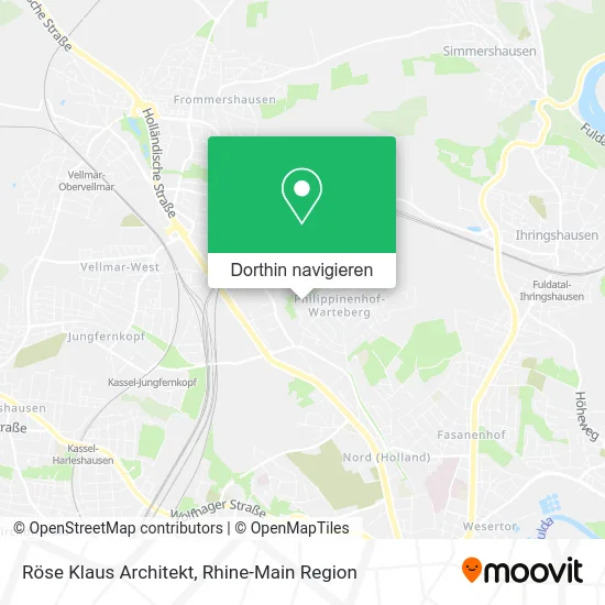 Röse Klaus Architekt Karte