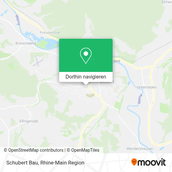 Schubert Bau Karte
