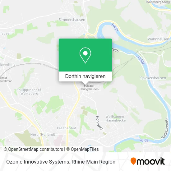 Ozonic Innovative Systems Karte