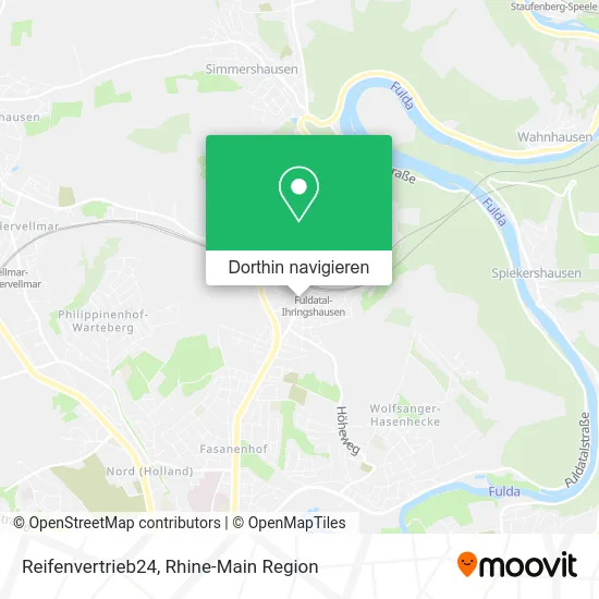 Reifenvertrieb24 Karte